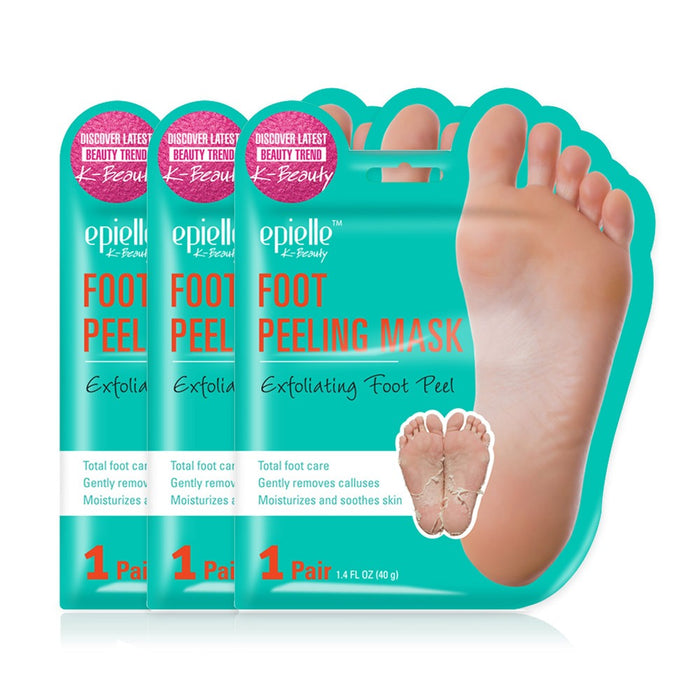 epielle Foot Peeling Mask, 40 g (1.41 oz) × 3 Pairs