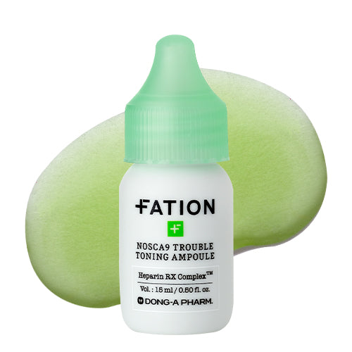 +FATION Nosca9 Trouble Toning Ampoule, 15 ml, 1 Bottle