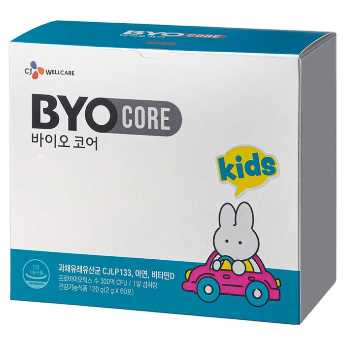 BYO CORE Kids Probiotics, 2 g × 60 Sachets (120 g), 1 Box
