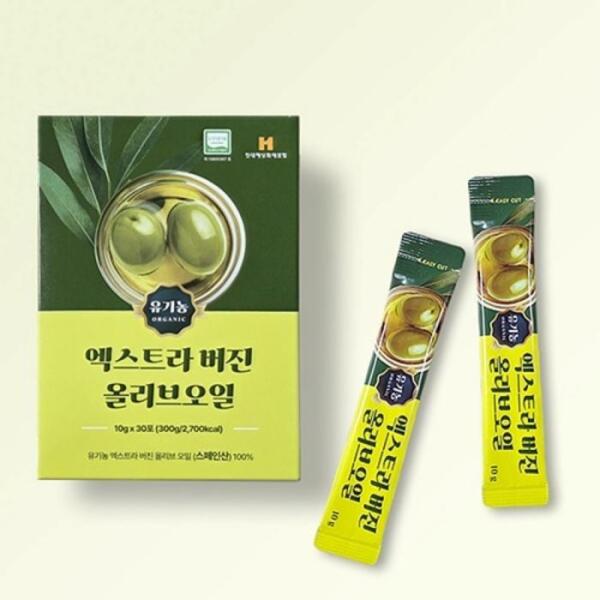 Organic Extra Virgin Olive Oil Individual Sticks 10g × 30